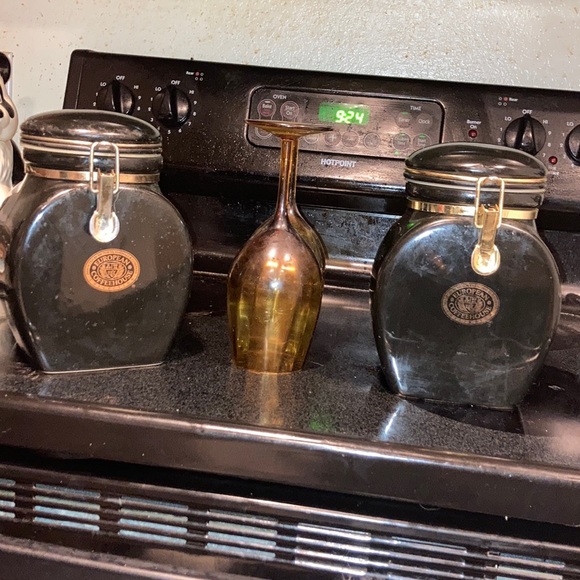 Kitchen True Vintage European Coffee House Canisters Poshmark